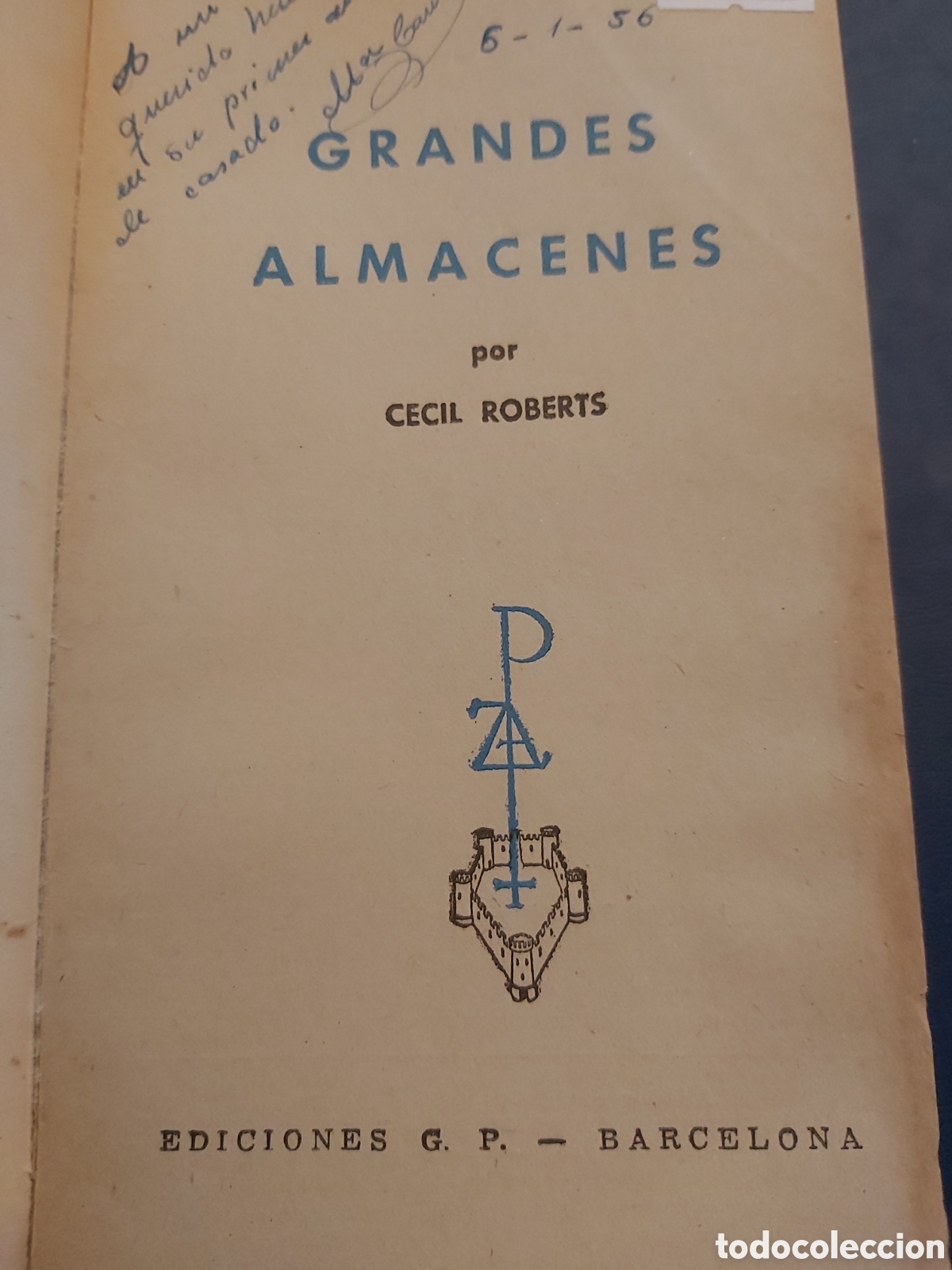 Libros de segunda mano: GRANDES ALMACENES # CECIL ROBERTS # EDICIONES G.P #1960 - Foto 2