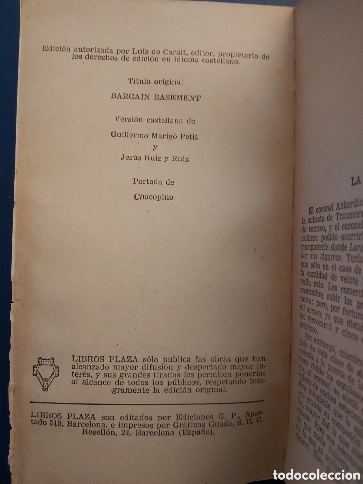 Libros de segunda mano: GRANDES ALMACENES # CECIL ROBERTS # EDICIONES G.P #1960 - Foto 3