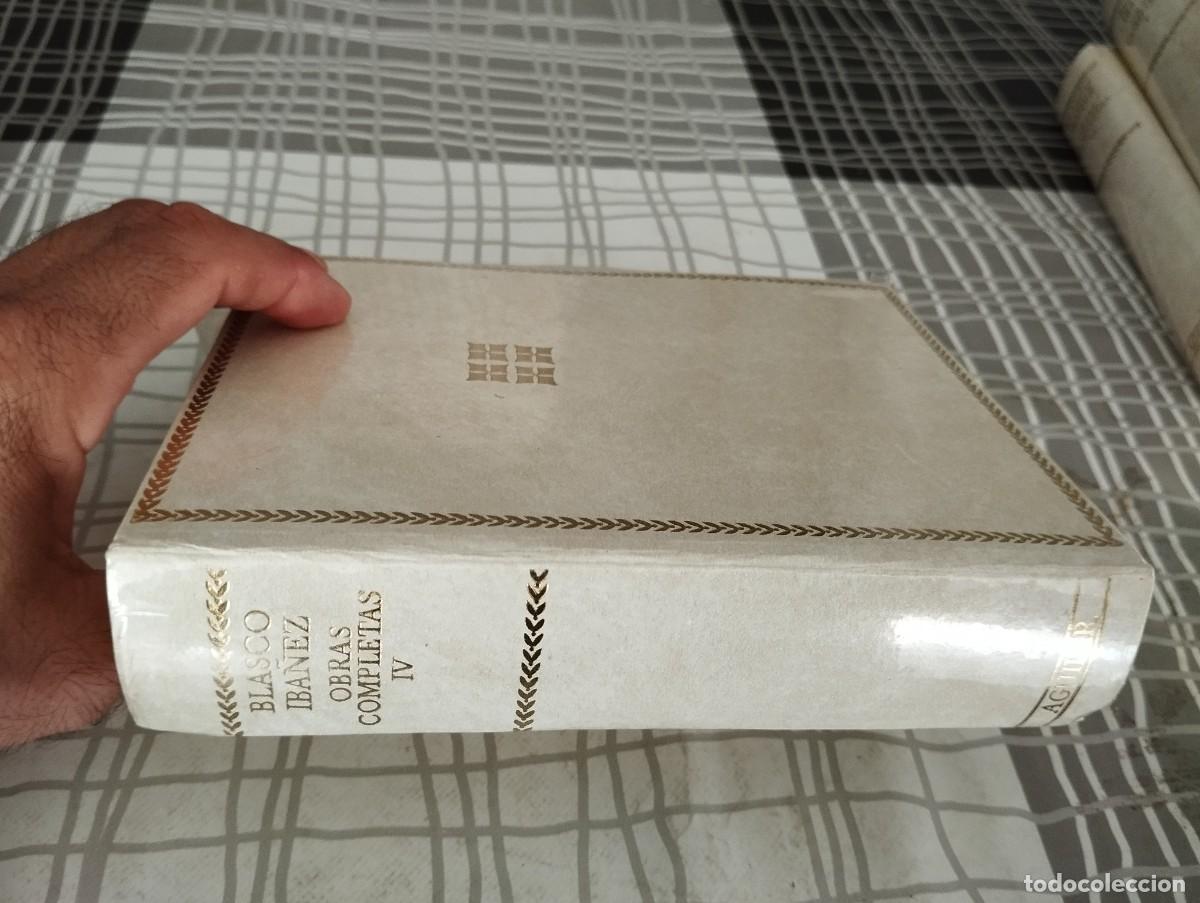 Libros de segunda mano: BLASCO IBA&Ntilde;EZ OBRAS COMPLETAS IV OBRAS ESCOGIDAS AGUILAR CINCUENTENARIO PLASTIFICADO SIN USAR