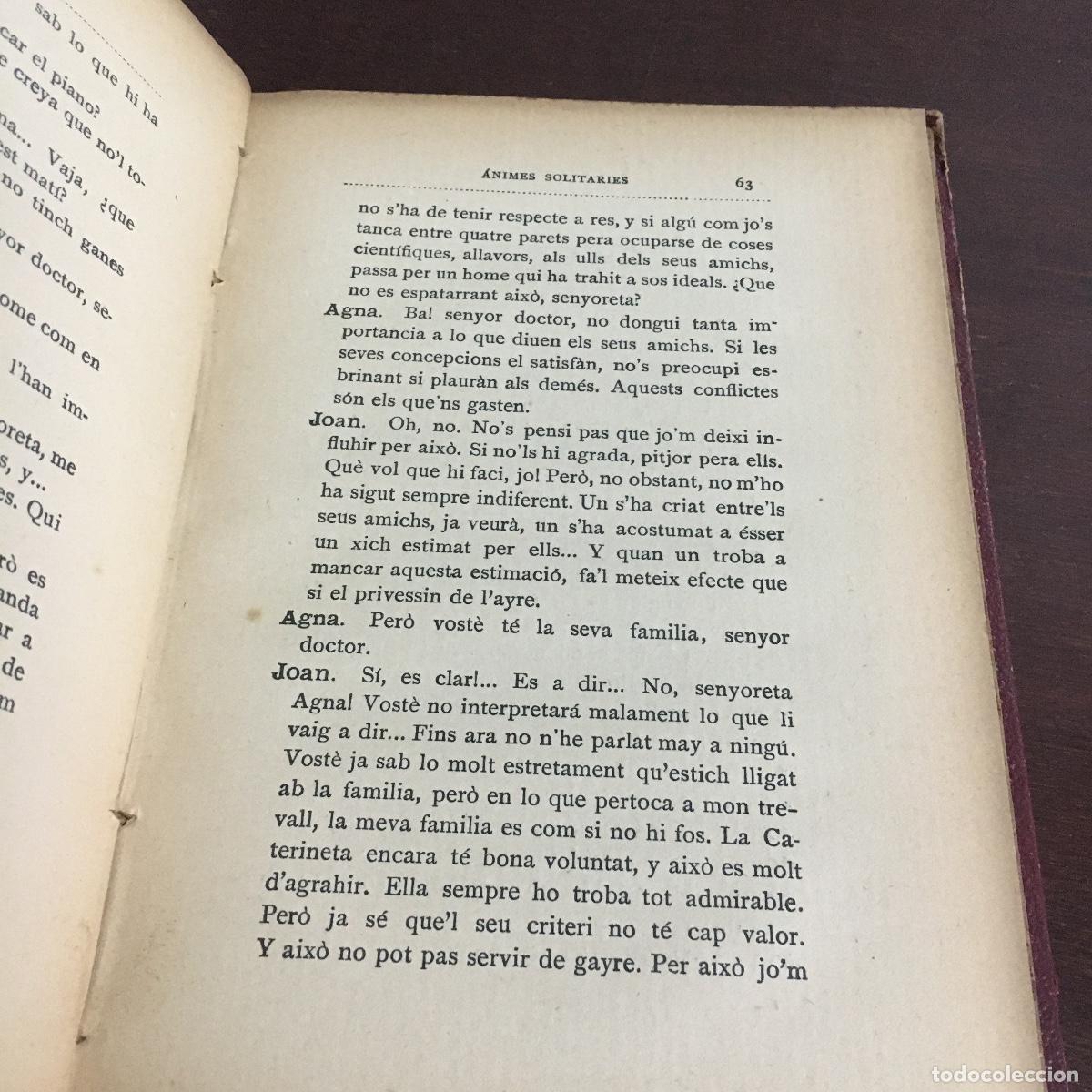 Libros de segunda mano: ANIMES SOLITARIES. Hauptmann; Gerhart. REF: 1514 - Foto 3