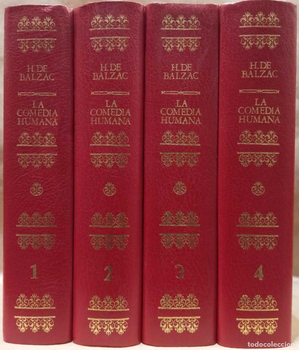 Libros de segunda mano: HONOR&Eacute; DE BALZAC - LA COMEDIA HUMANA (4 VOL.). EDAF, 1972. - Foto 1