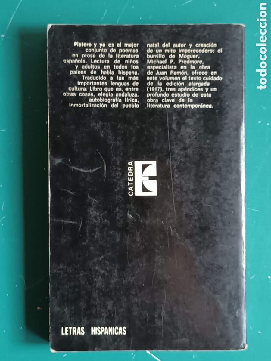 Libros de segunda mano: Juan Ram&oacute;n Jimenez - Platero y yo. C&aacute;tedra 1981 - Foto 7