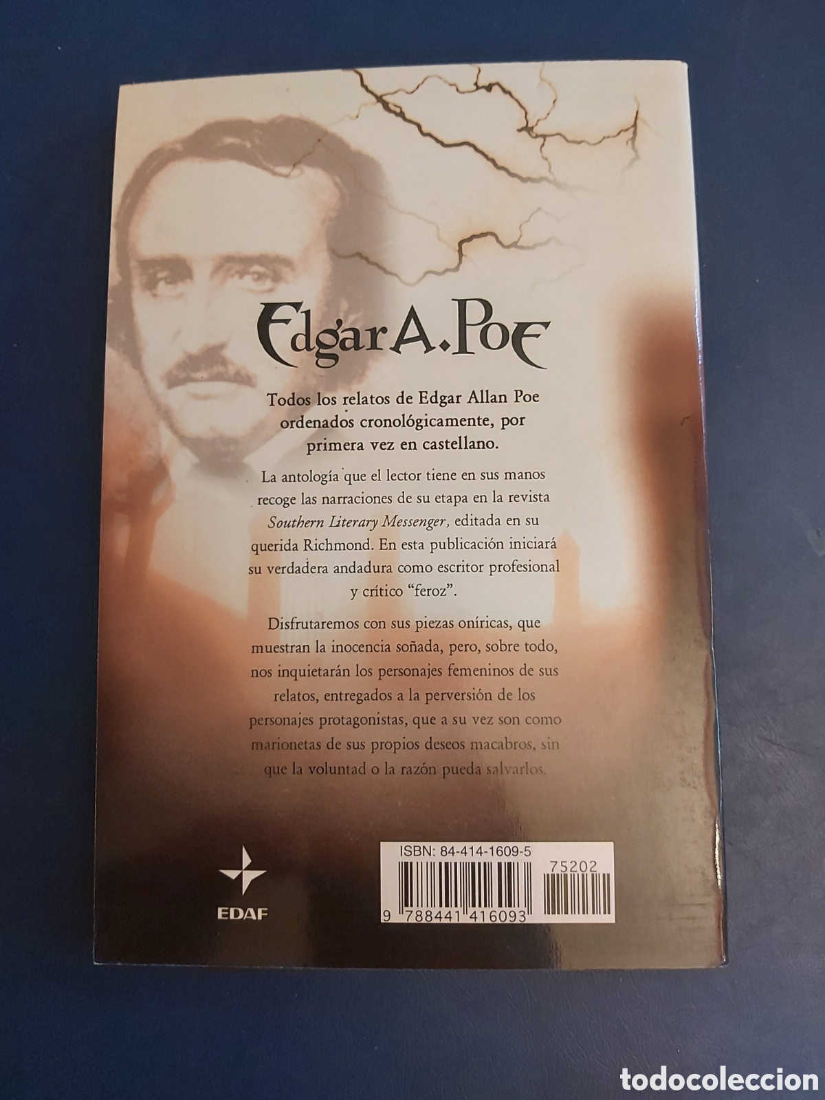 Libros de segunda mano: MORELLA # EDGAR A. POE # ANTOLOG&Iacute;A II # EDAF 2005 - Foto 2