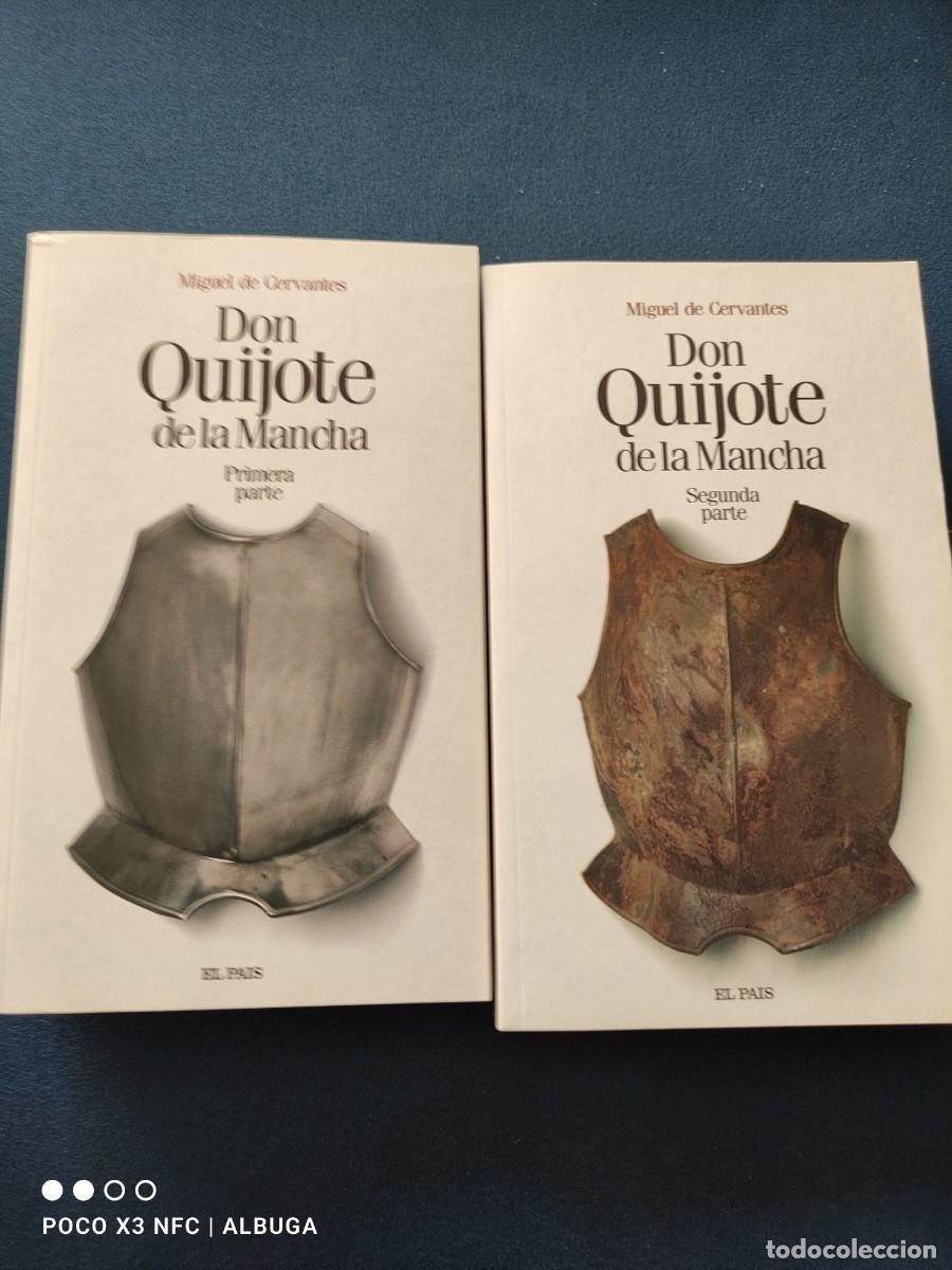 Libros de segunda mano: Don Quijote de la Mancha. Miguel de Cervantes. 2 tomos. - Foto 1