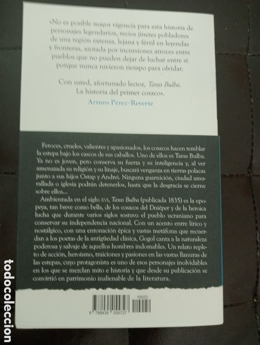 Libros de segunda mano: Nikolai Gogol . Taras Bulba . ed Zenda -edhasa . - Foto 2