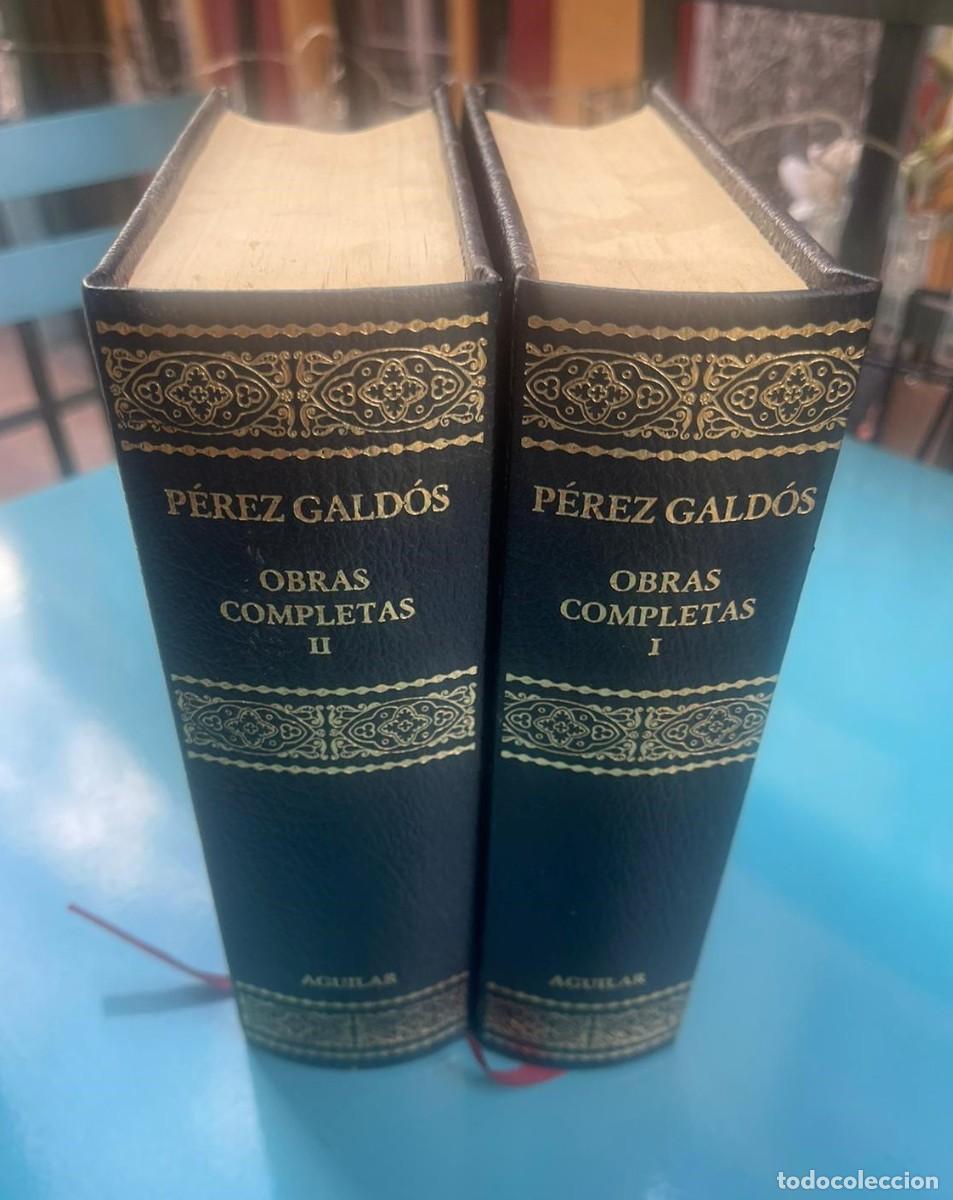 Libros de segunda mano: PEREZ GALDOS OBRAS COMPLETAS TOMO I Y II - Foto 4