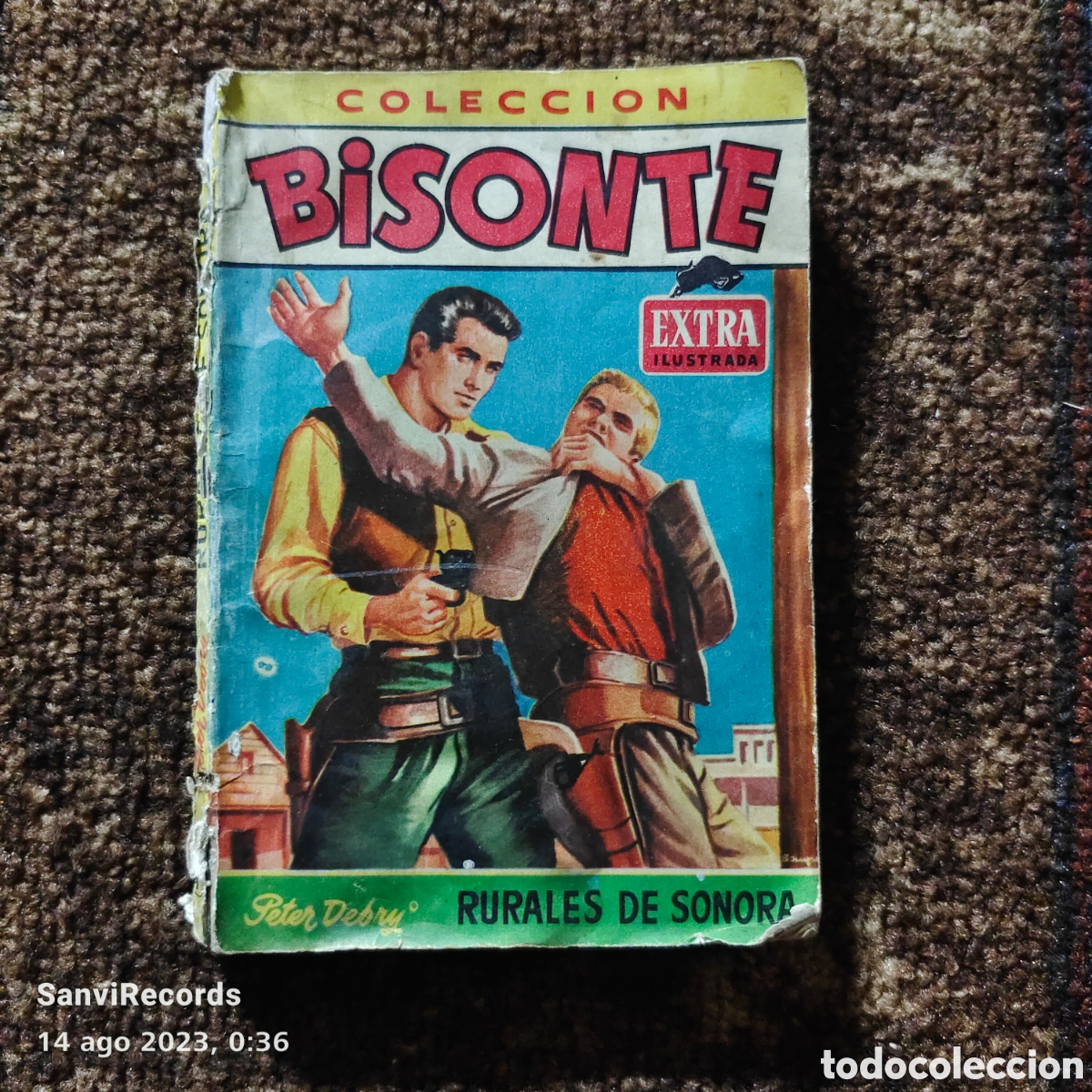 Libros de segunda mano: COLECCI&Oacute;N BISONTE: RURALES DE SONORA (PETER DEBRY) (BRUGUERA) - Foto 1