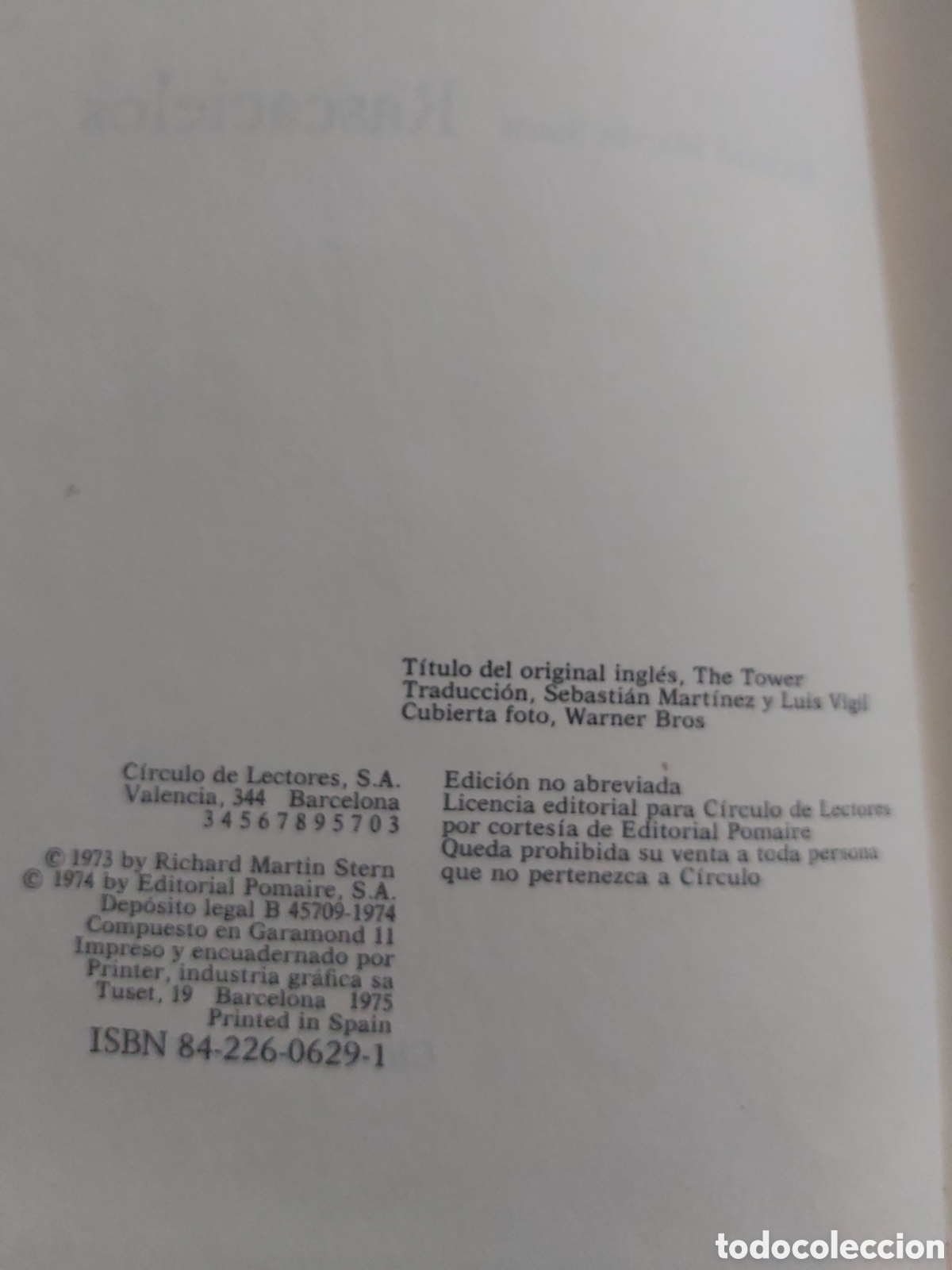 Libros de segunda mano: RASCACIELOS # RICHARD MARTIN # ED. C&Iacute;RCULO DE LECTORES # 1974 - Foto 4