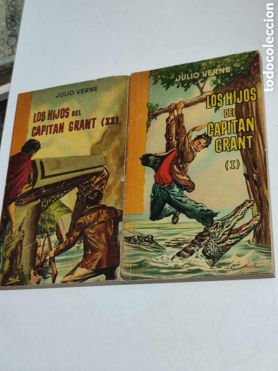 Libros de segunda mano: Los hijos del capit&aacute;n Grant Sopena 1965 2 tomos - Foto 1
