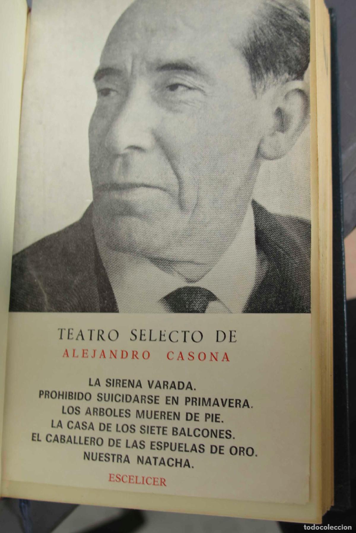 Libros de segunda mano: TEATRO SELECTO. CASONA. 1972. CON MARCAPAGINAS. ESCELICER - Foto 2