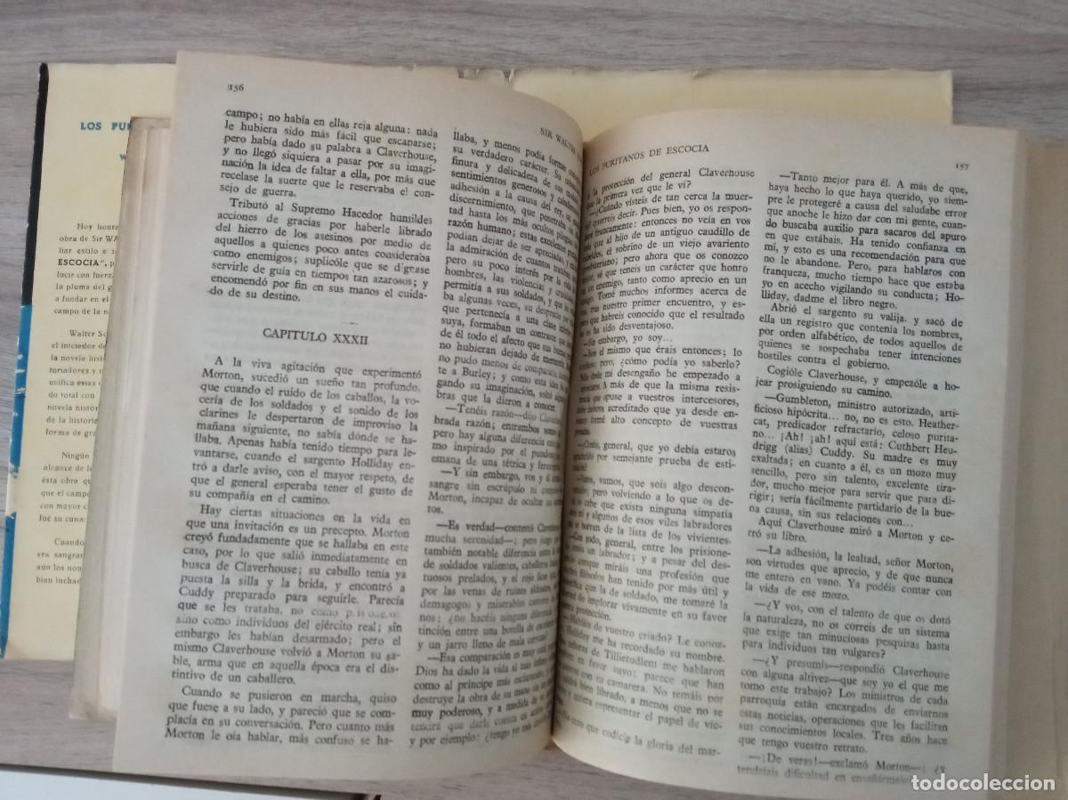Libros de segunda mano: LOS PURITANOS DE ESCOCIA, WALTER SCOTT, EDICIONES RAMOS - Foto 4