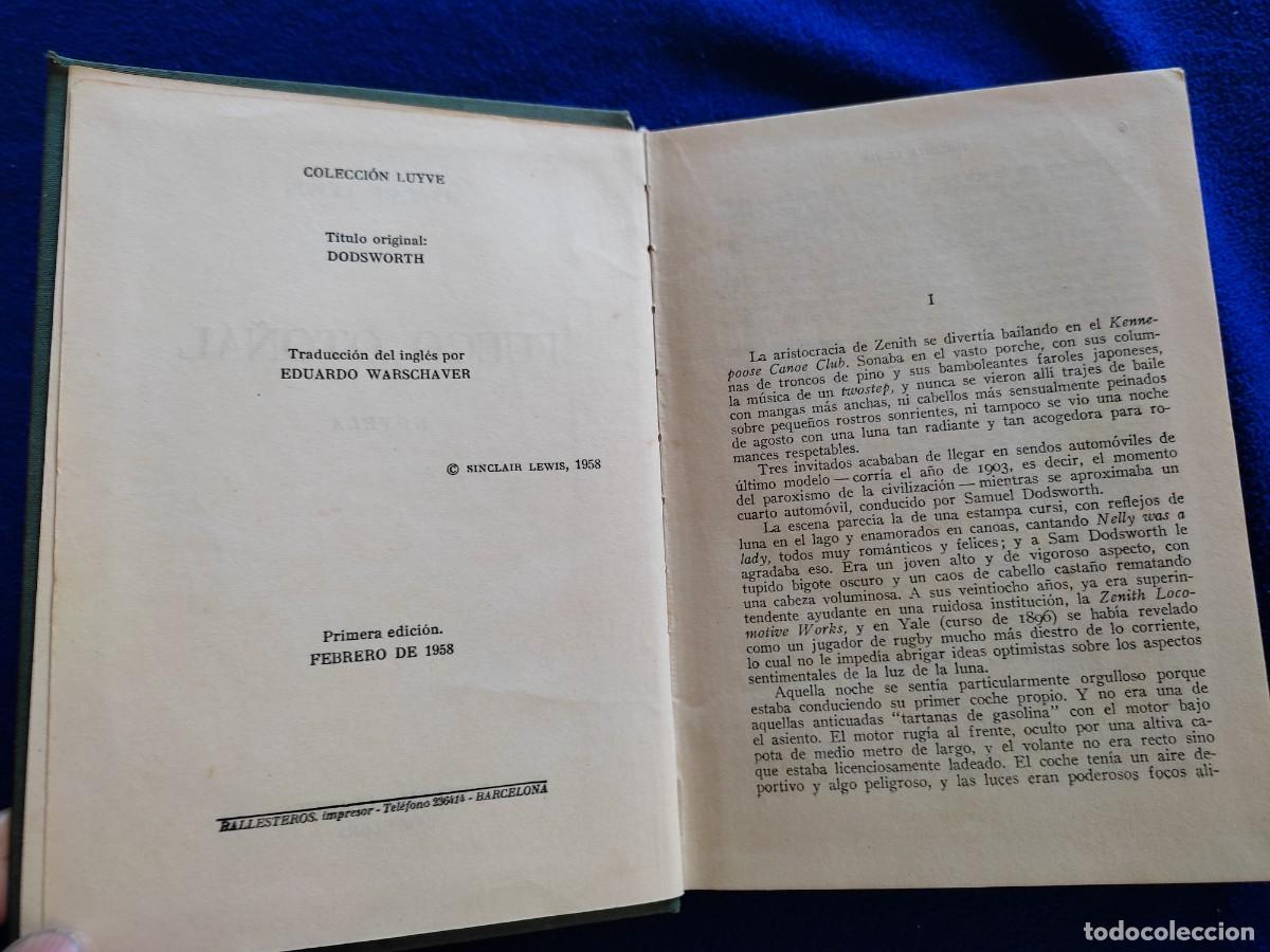 Libros de segunda mano: Fuego Oto&ntilde;al Sinclair Lewis Editorial Planeta 1&ordf; Edici&oacute;n 1958 - Foto 4