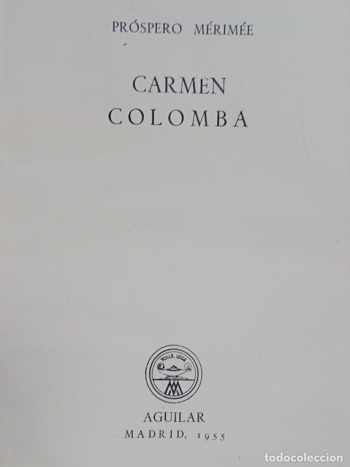 Libros de segunda mano: CARMEN COLOMBA . AGUILAR . CRISOL 100 - Foto 3