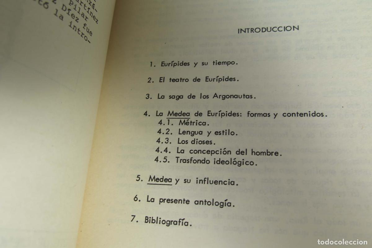 Libros de segunda mano: MEDEA. ANTOLOGIA. EURIPIDES - Foto 2