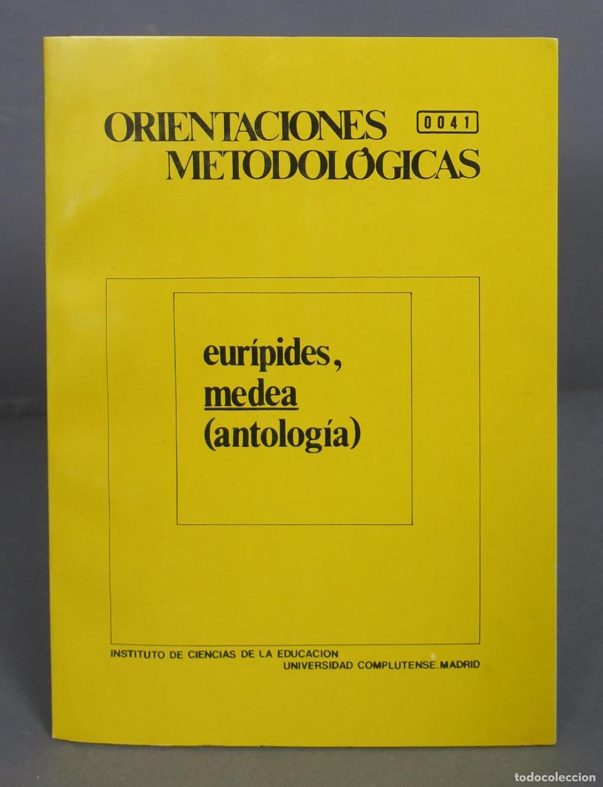 Libros de segunda mano: MEDEA. ANTOLOGIA. EURIPIDES - Foto 1