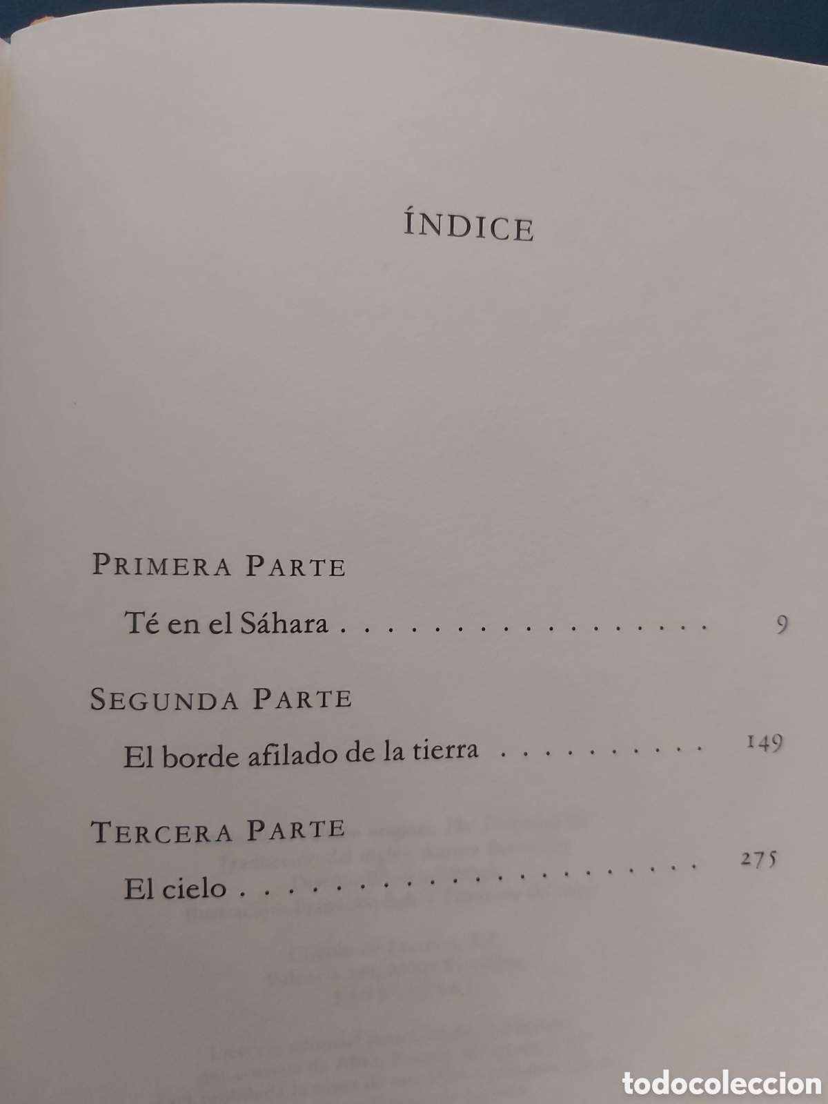 Libros de segunda mano: EL CIELO PROTECTOR # PAUL BOWLES # C&Iacute;RCULO DE LECTORES # 1991 - Foto 5