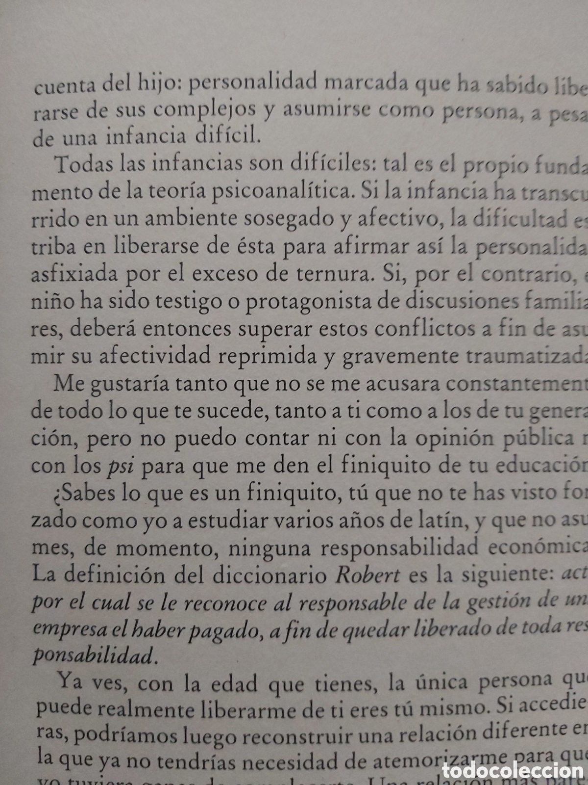 Libros de segunda mano: YO, TU MADRE # CHRISTIANE COLLANGE # C&Iacute;RCULO DE LECTORES # 1986 - Foto 5