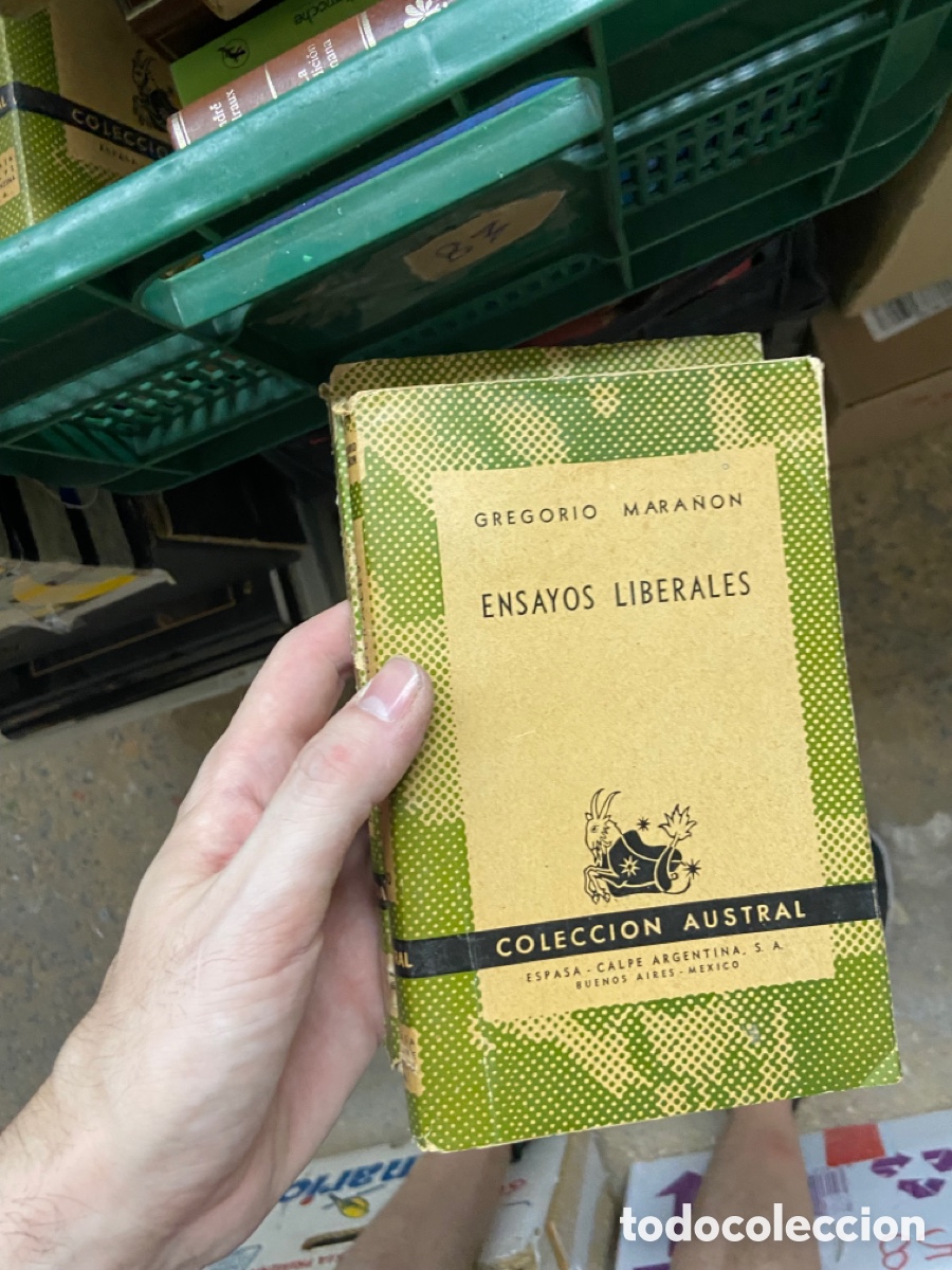 Libros de segunda mano: Caja83 GREGORIO MARA&Ntilde;ON ENSAYOS LIBERALES - Foto 1