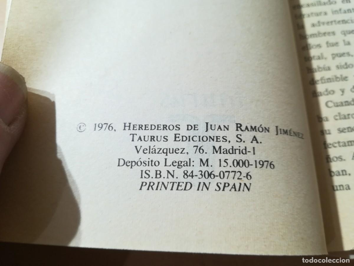 Libros de segunda mano: PLATERO Y YO / JUAN RAMON JIMENEZ / AP-404 / TAURUS - Foto 5