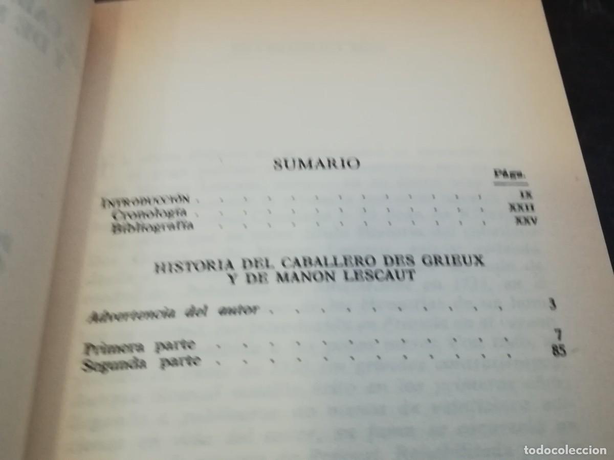 Libros de segunda mano: MANON LESCAUT / ABATE PREVOST / D 403 B / PLANETA - Foto 7