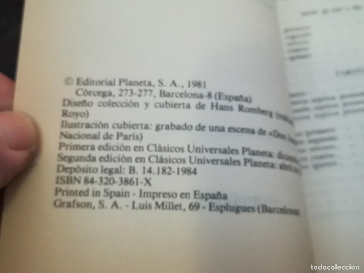 Libros de segunda mano: DON JUAN TARTUFO / MOLIERE / D 403 B / PLANETA / - Foto 5