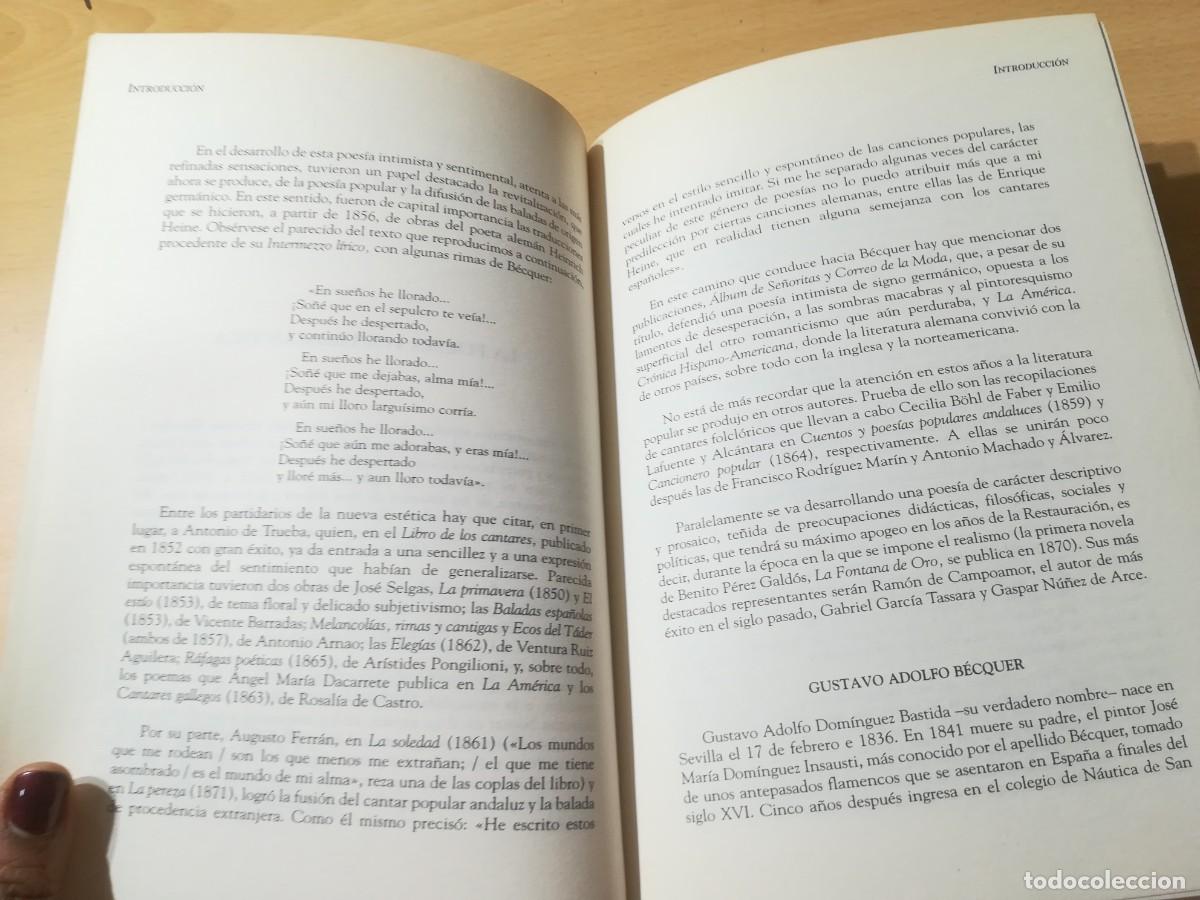 Libros de segunda mano: RIMAS Y LEYENDAS / GUSTAVO ADOLFO BECQUER / H-207 / EDICIONES RUEDA - Foto 7