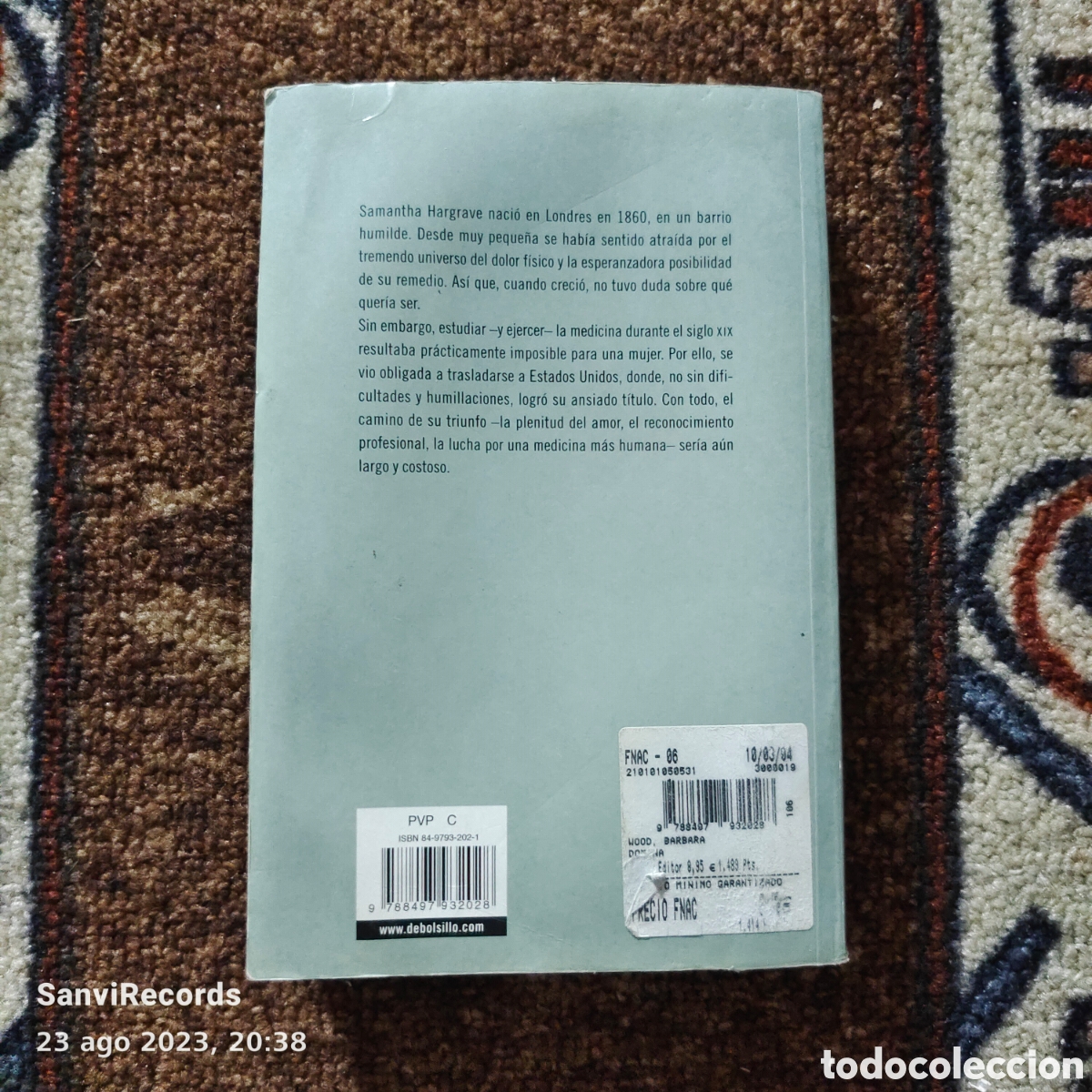 Libros de segunda mano: DOMINA (B&Aacute;RBARA WOOD) (DEBOLSILLO) - Foto 2