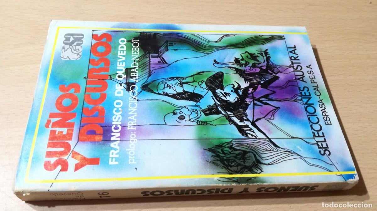 Libros de segunda mano: SUE&Ntilde;OS Y DISCURSOS / FRANCISCO DE QUEVEDO / R-404 / ESPASA-CALPE - Foto 1