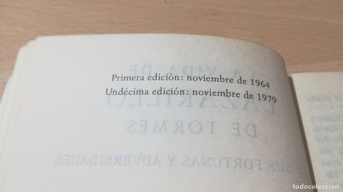 Libros de segunda mano: LAZARILLO DE TORMES / ANONIMO / ZZ-505 / TAURUS - Foto 4