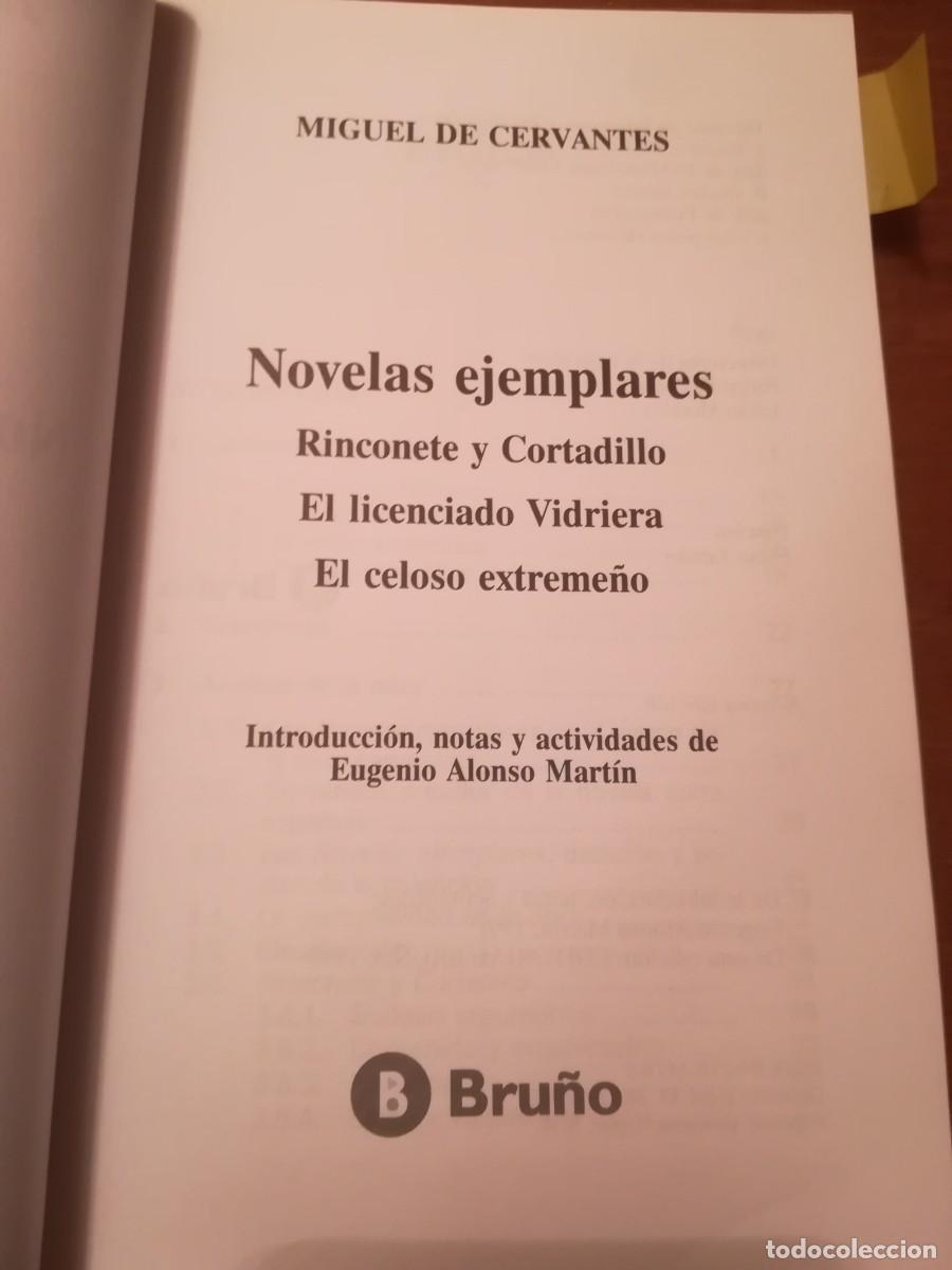 Libros de segunda mano: NOVELAS EJEMPLARES / MIGUEL DE CERVANTES / CONS 477 / BRU&Ntilde;O - Foto 2