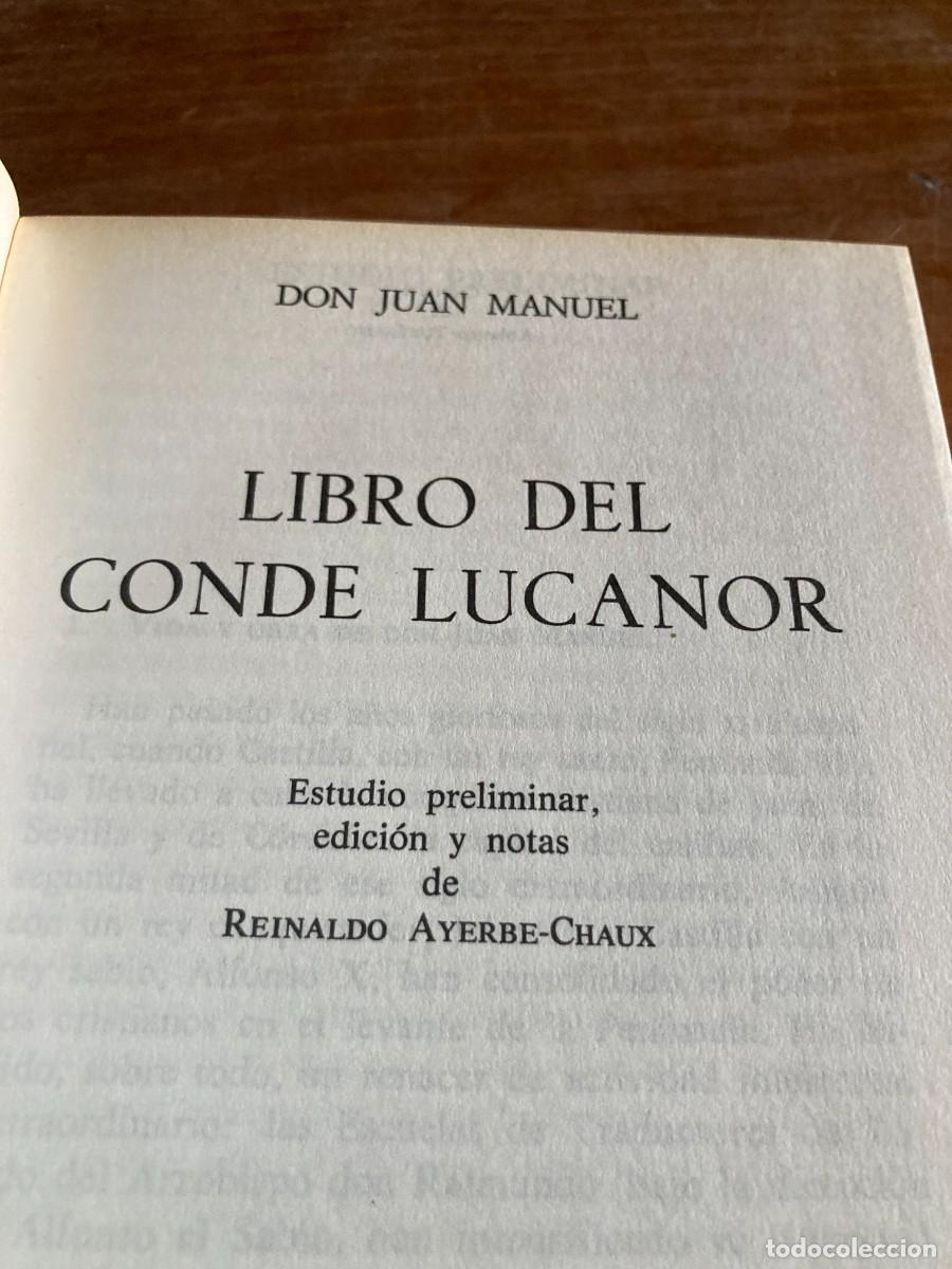 Libros de segunda mano: LIBRO DEL CONDE DE LUCANOR / REINALDO AYERBE / CONSO 283 / TAURUS - Foto 2
