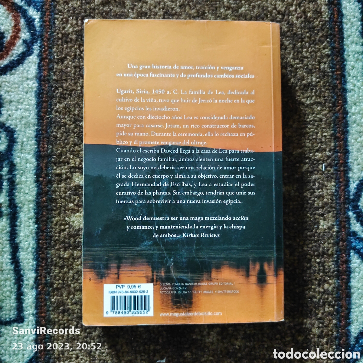 Libros de segunda mano: LA SERPIENTE Y EL B&Aacute;CULO (BARBARA WOOD) (DEBOLSILLO) - Foto 2