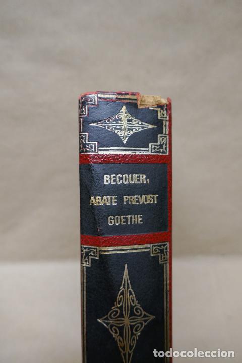 Libros de segunda mano: Rimas y leyendas (Bequer) ABATE PREVOST GOETHE - Foto 3