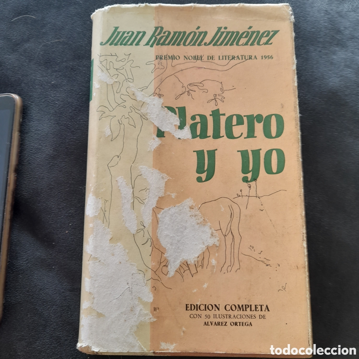 Libros de segunda mano: Platero y yo. Juan Ram&oacute;n Jim&eacute;nez - Foto 1
