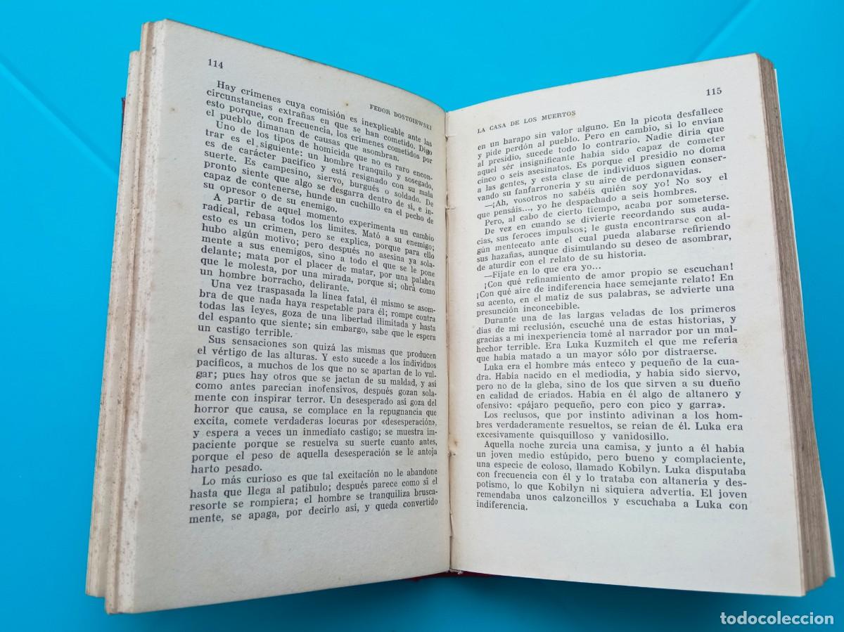 Libros de segunda mano: La casa de los muertos. Autor: Fedor Dostoiewski - Foto 2
