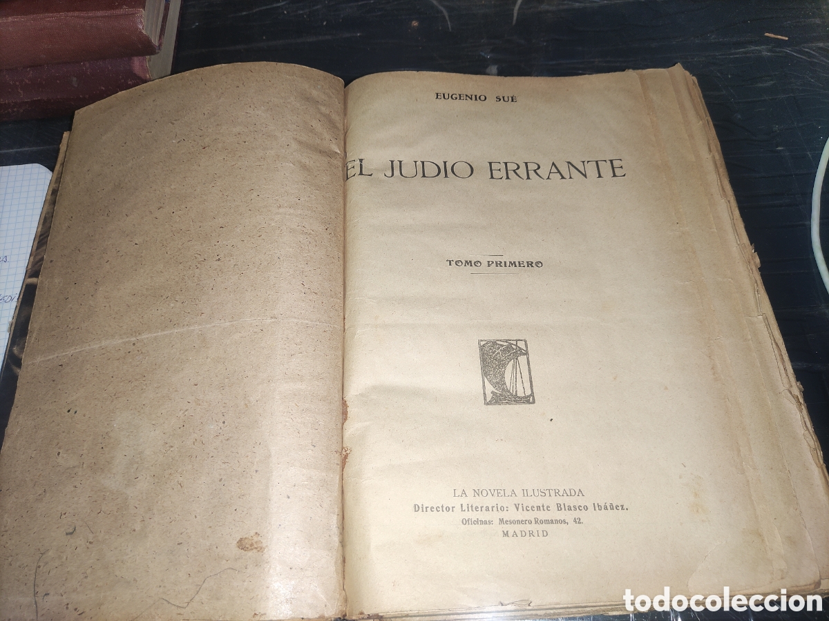 Libros de segunda mano: El Jud&iacute;o Errante...... - Foto 3