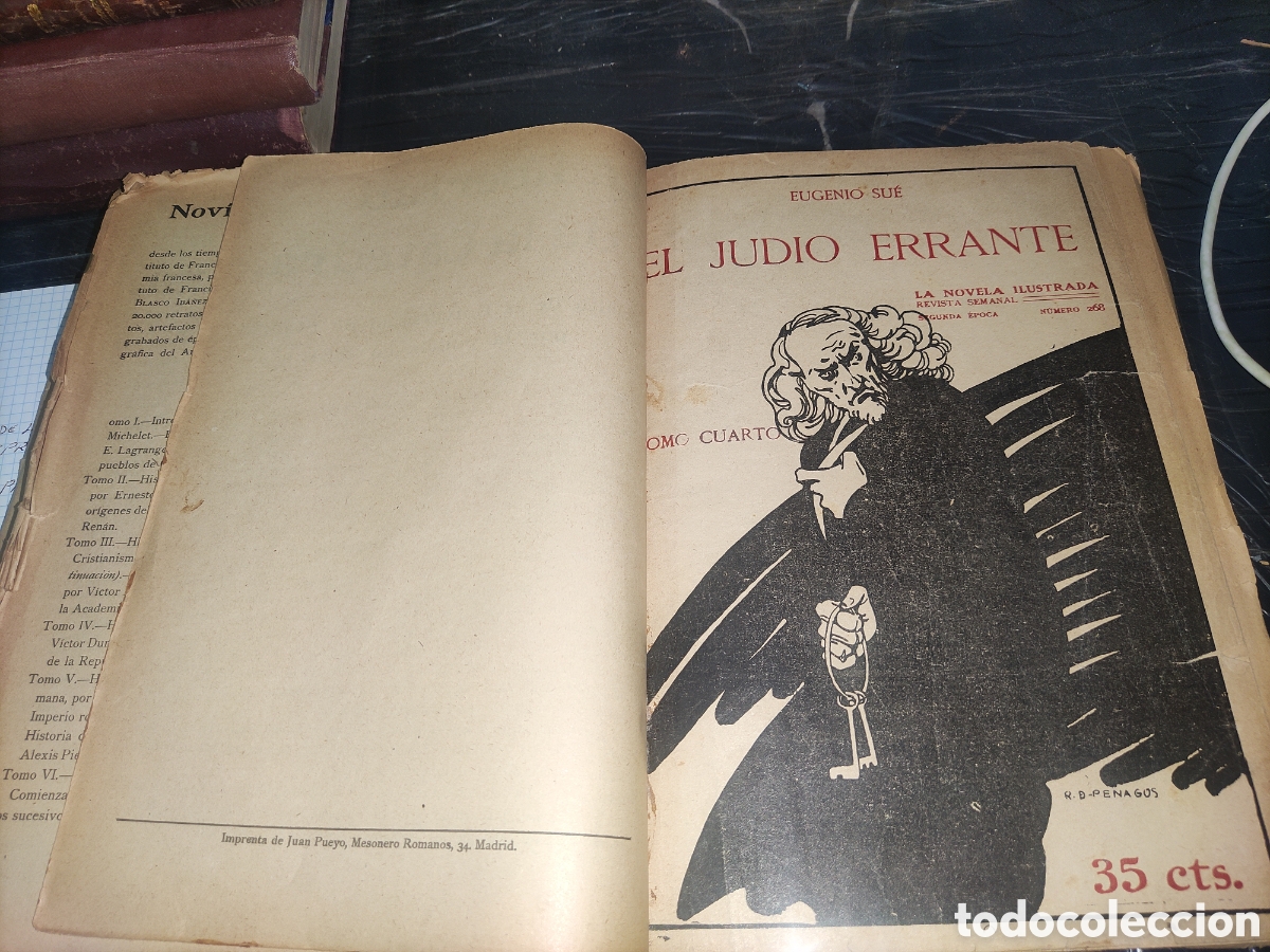 Libros de segunda mano: El Jud&iacute;o Errante...... - Foto 8