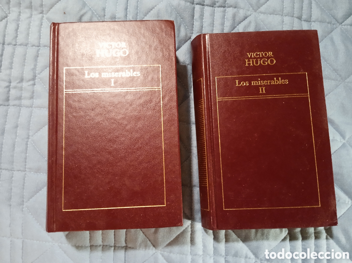 Libros de segunda mano: V&iacute;ctor Hugo. Los miserables i y ii - Foto 1