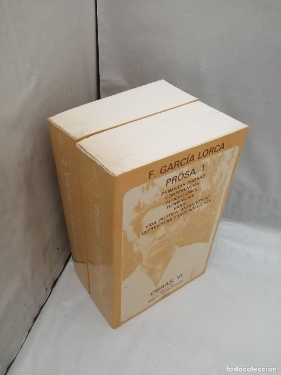 Libros de segunda mano: Federico Garc&iacute;a Lorca. DOS TOMOS: PROSA 1 y 2 (DOS TOMOS) - Foto 5