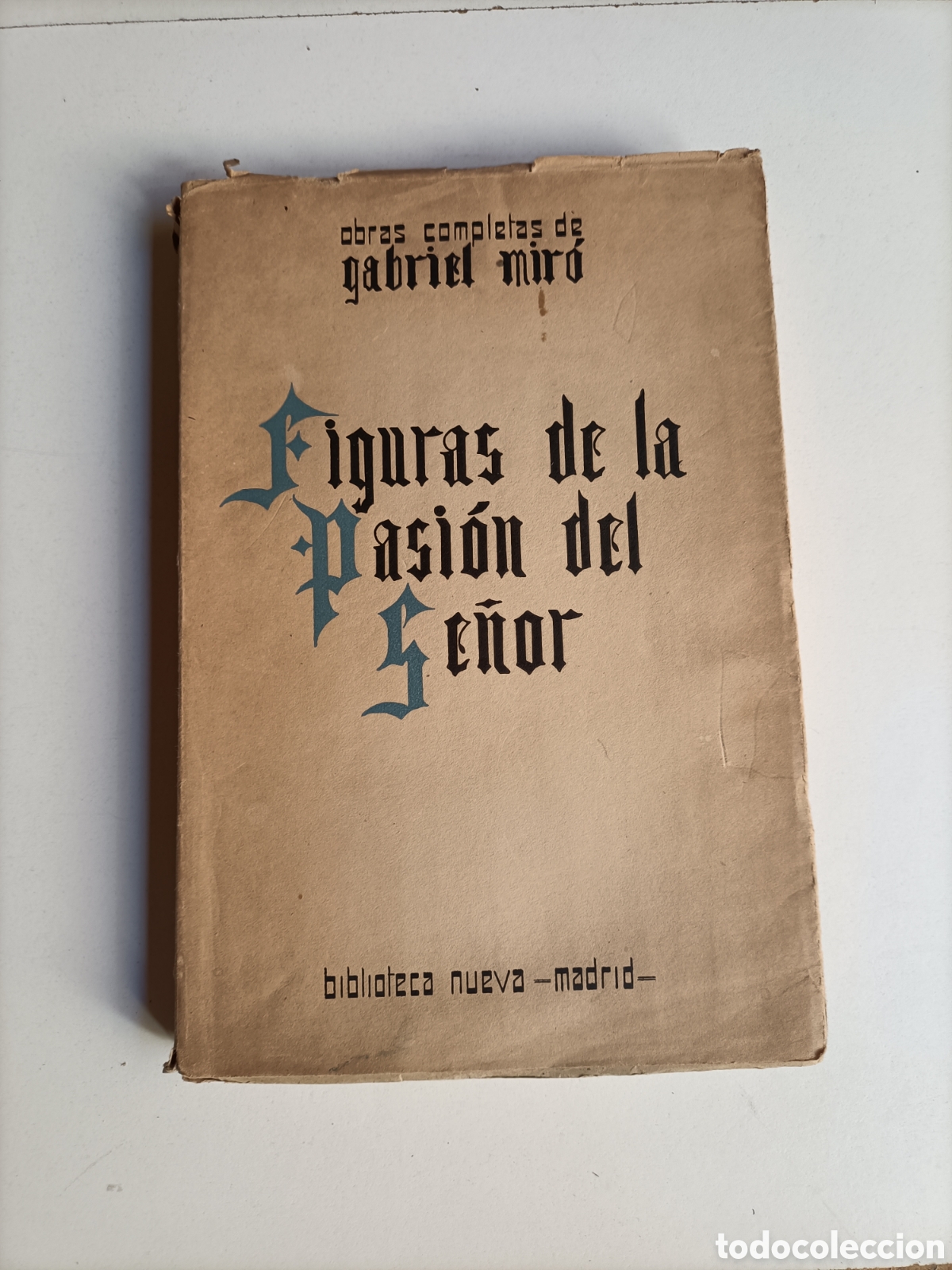Libros de segunda mano: Figuras de la pasi&oacute;n del se&ntilde;or. Obras completas de Gabriel Mir&oacute; - Foto 2