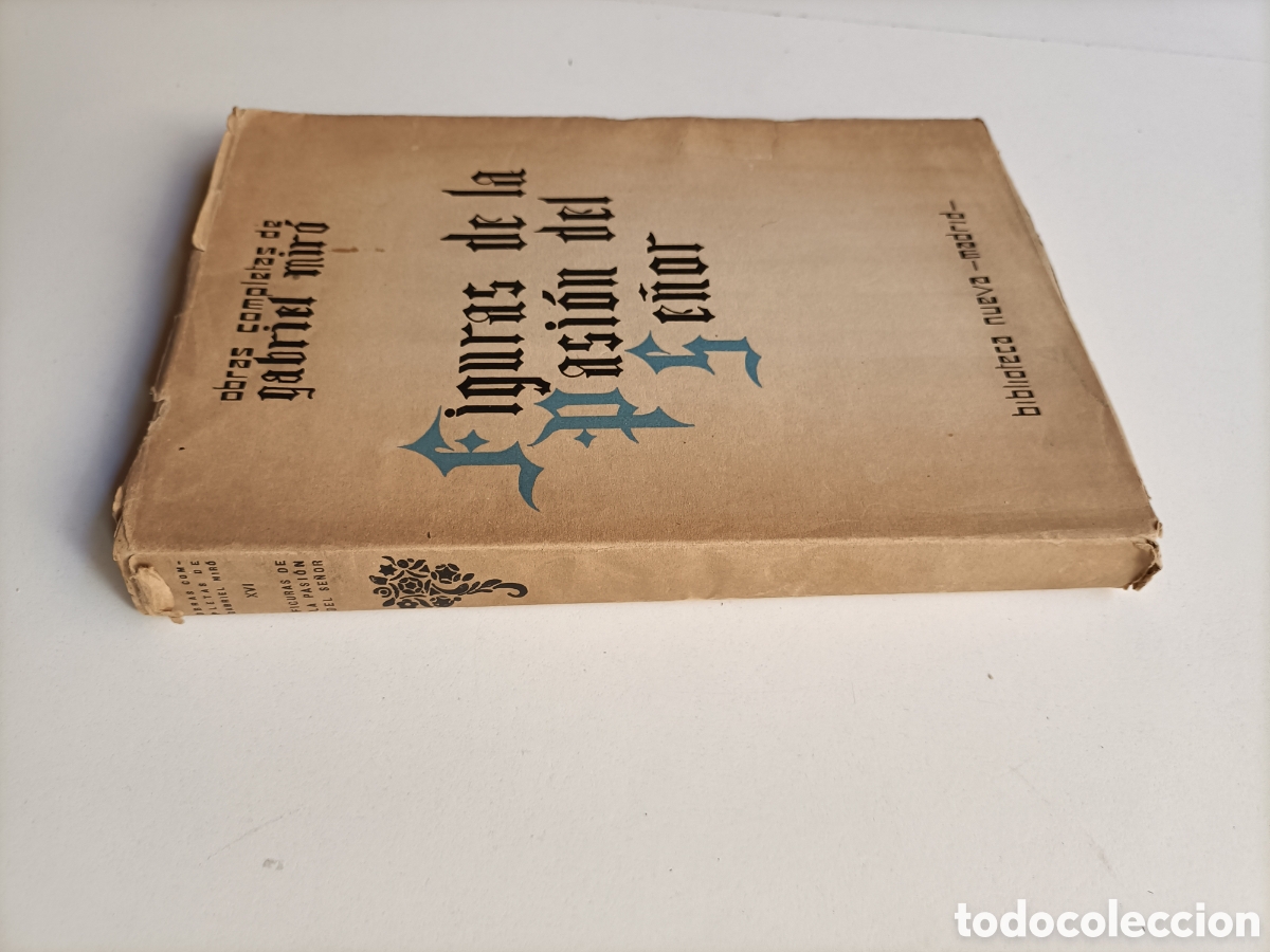 Libros de segunda mano: Figuras de la pasi&oacute;n del se&ntilde;or. Obras completas de Gabriel Mir&oacute; - Foto 1