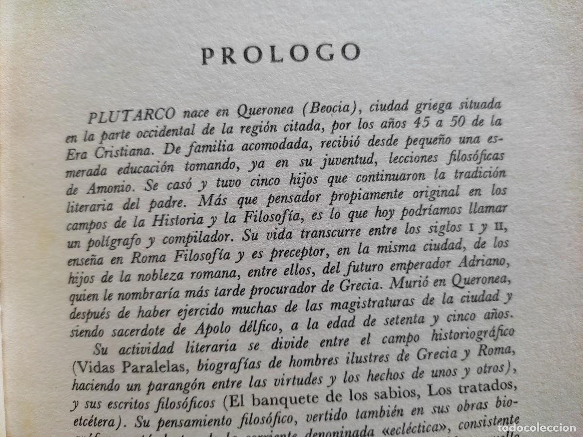 Libros de segunda mano: PLUTARCO Vidas Paralelas Promoci&oacute;n y Ediciones 1991 - Foto 4