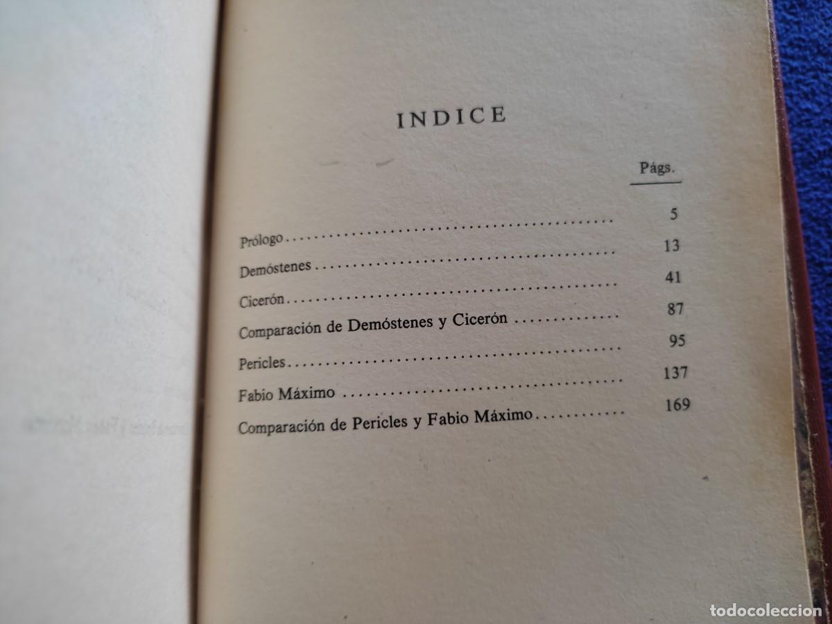 Libros de segunda mano: PLUTARCO Vidas Paralelas Promoci&oacute;n y Ediciones 1991 - Foto 5