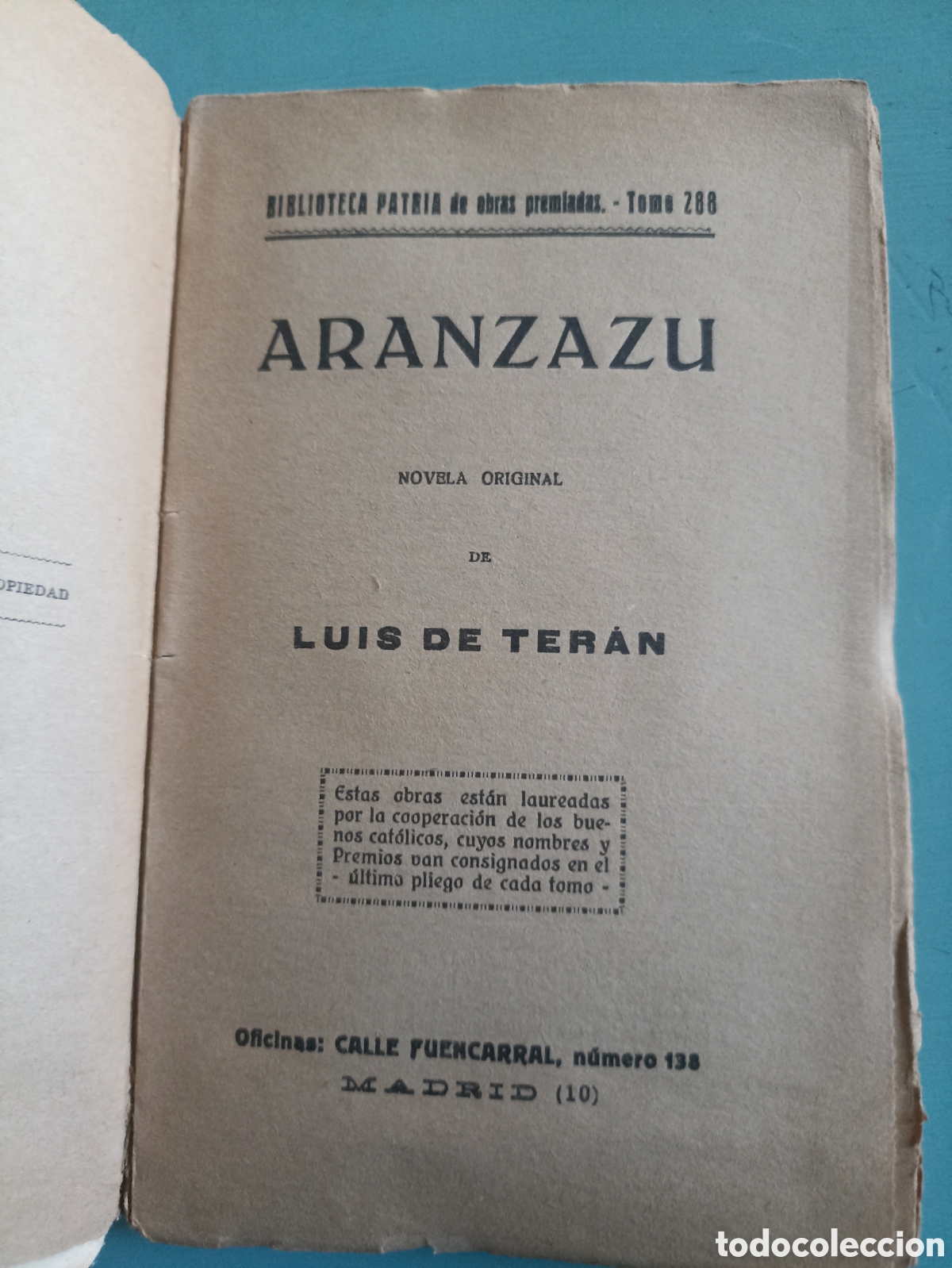 Libros de segunda mano: Aranzazu. Luis de Teran. Biblioteca Patria - Foto 3