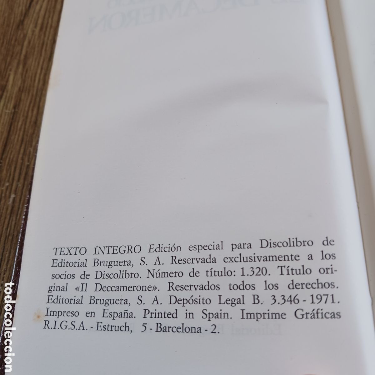 Libros de segunda mano: El Decameron de Giovani Boccaccio - Foto 6