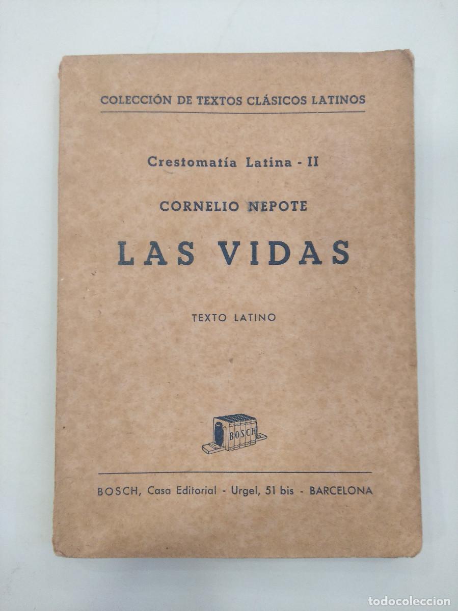 Libros de segunda mano: CORNELIO NEPOTE/LAS VIDAS. - Foto 1