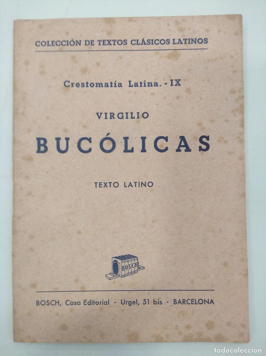 Libros de segunda mano: VIRGILIO/BUCOLICAS. - Foto 1