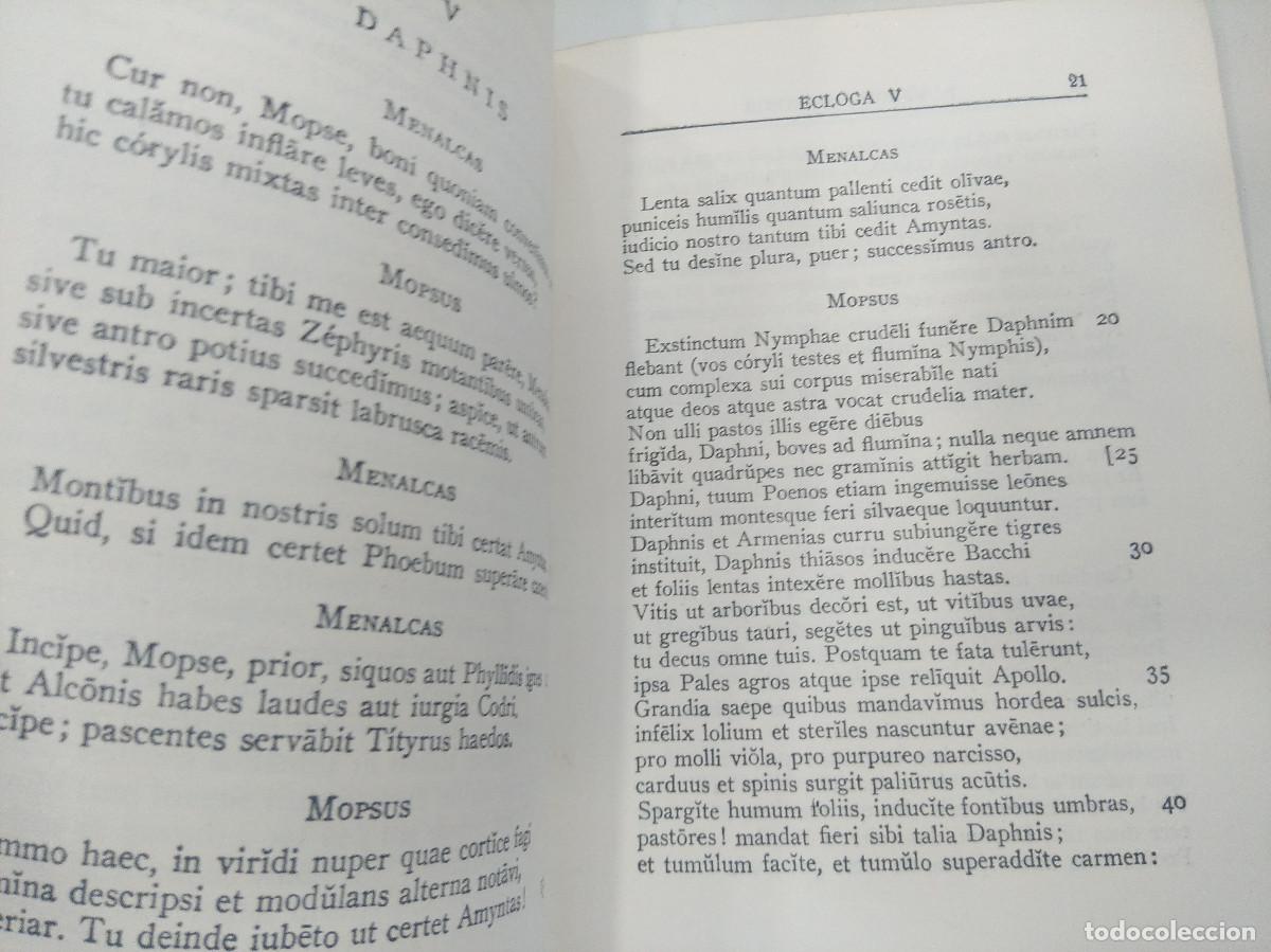 Libros de segunda mano: VIRGILIO/BUCOLICAS. - Foto 2