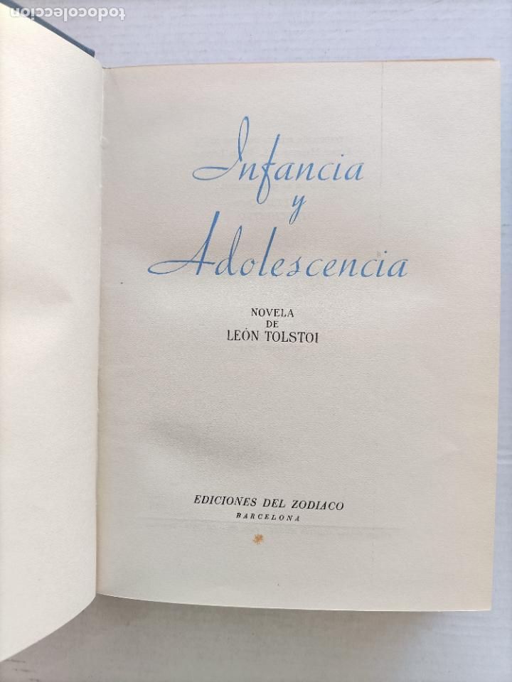 Libros de segunda mano: INFANCIA Y ADOLESCENCIA EDICIONES DEL ZODIACO 1944 - Foto 2