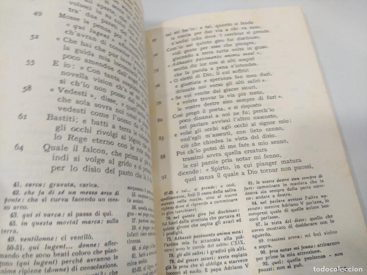 Libros de segunda mano: LA DIVINA COMEDIA/PURGATORIO/DANTE ALIGHIERI. - Foto 2